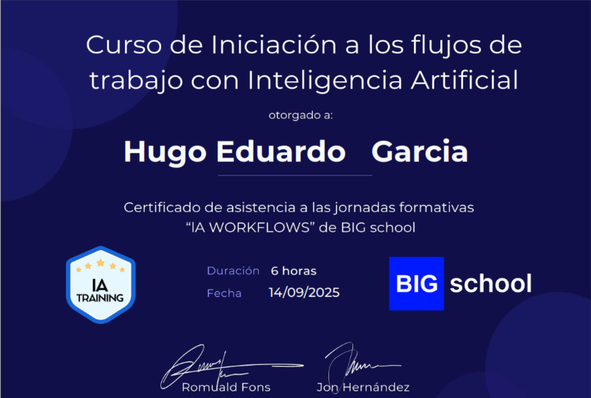 Certificado 23